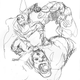 Image for article titled The superhuman concept art from Darick Robertson's The Boys
